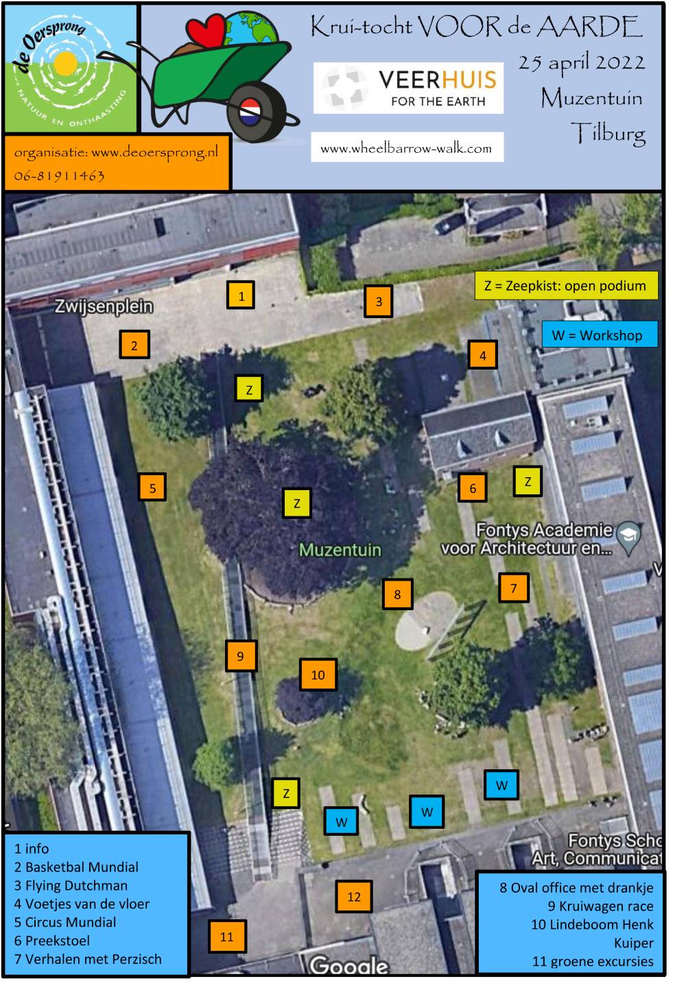 Plattegrond en programma opzet Krui-tocht Muzentuin-1 (1)